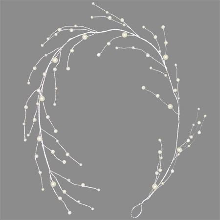 Garland Pearls Wired 115cm