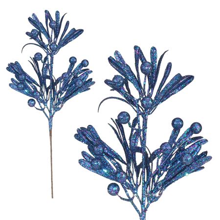 Glitter Berry Spray Peacock