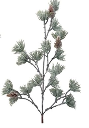 Silk Pine and Fir Branch 58cm