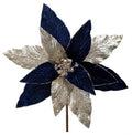 Flower Navy Champange 30cm