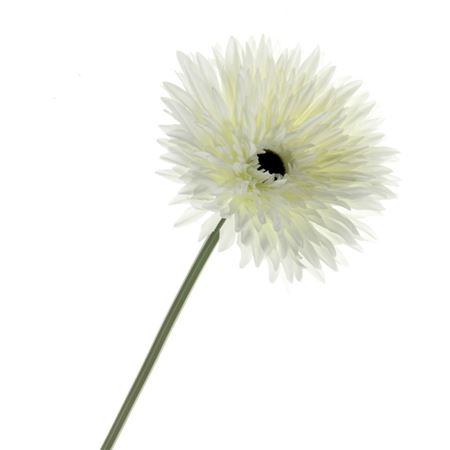 Artificial Gerbera Double White (PACK OF 2)