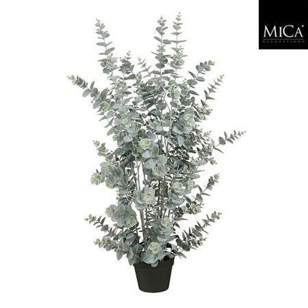 Artificial Eucalyptus In Pot Green