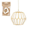 Hanging Paper Honeycomb White 12cm (PACK OF 5)