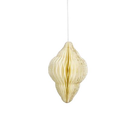 Hanging Eco Paper Icicle Cream 15 X 10cm
