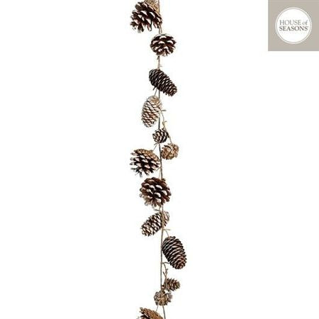 Garland Pine Cone Brown 180cm
