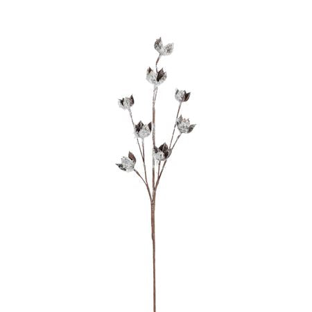 Pine Spray Brown Frosted 75cm