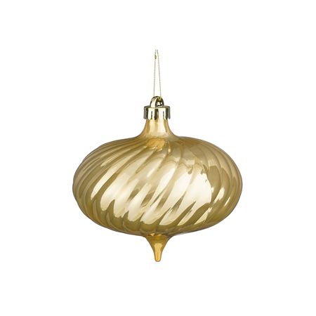 Hanging Onion Gold Pearl 13 X 14cm