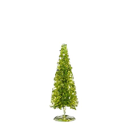 Tinsel Tree Green 30x11cm