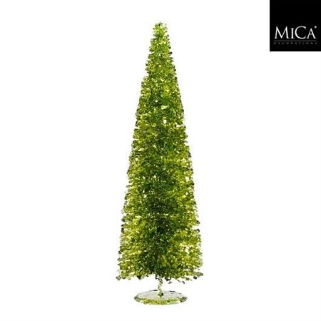 Tinsel Tree Green 60x19cm