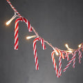 L E D Candy Cane Warm White 165cm