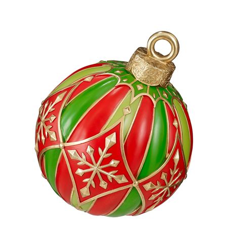 Giant Display Bauble Red 46x39cm