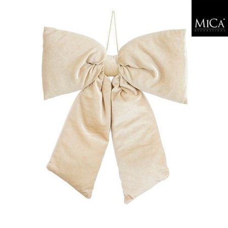 Bow Plush Cream 50x39cm