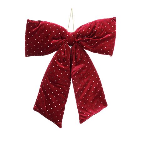 Bow Dark Red 50x39cm