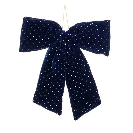 Bow Blue 50x39cm