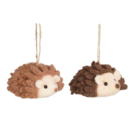 Hanging Hedgehog X2 Assorted 11cm