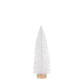 Tree Bristle White 32x10cm