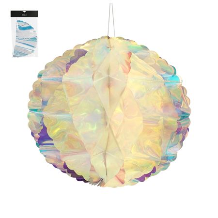 Hanging Ball Iridescent 40cm
