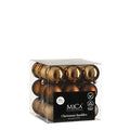 Bauble Unbreakable 6cm Brown X27
