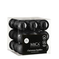 Bauble Unbreakable 8cm Black X27