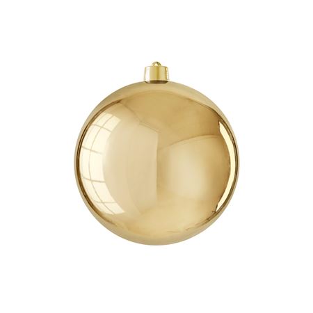 Bauble Unbreakable 20cm Shiny Gold X1