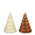 Candle Xmas Tree 14cm White