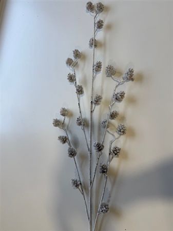 Pine Cone Spray White 78cm