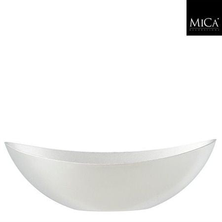 Mila Bowl Recycled Plastic Silver