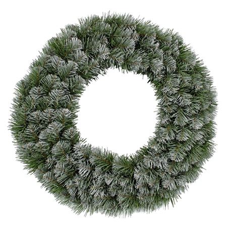 Wreath Colorado Green Frosted