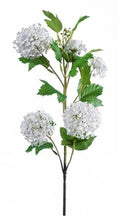 Artificial Viburnum Spray 75cm Cream