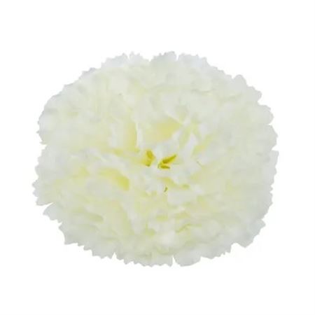 Artificial Carnation Pick Box Ivory X144