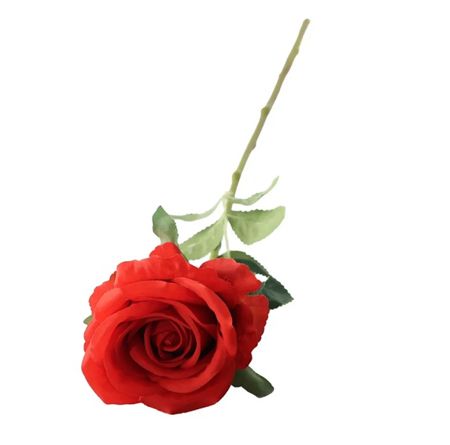 Artificial Essential Garden Rose Red (PACK OF 3)