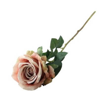Artificial Essential Garden Rose Vintage Blush (PACK OF 4)