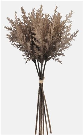 Artificial Reed Inflorescence Dark Beige X6