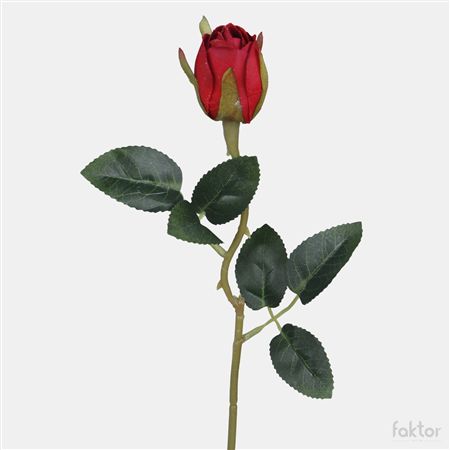 Artificial Rose Red 45cm (PACK OF 6)