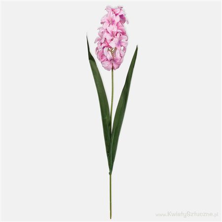 Artificial Hyacinth Pale Pink 49cm