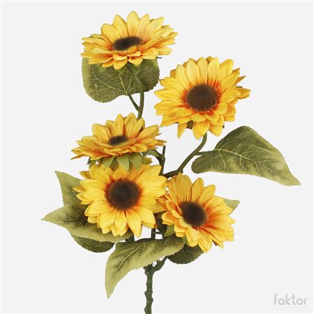 Artificial Sunflower Spray 53cm (PACK OF 2)