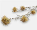 Artificial Xanthium Branch X 5 Yellow (PACK OF 2)