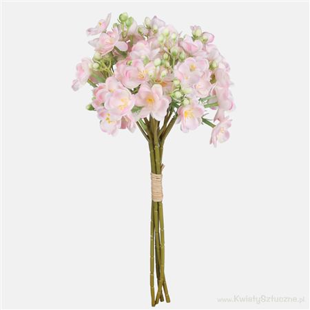 Artificial Jasmine X4 Stems Pale Pink 38cm (PACK OF 2)
