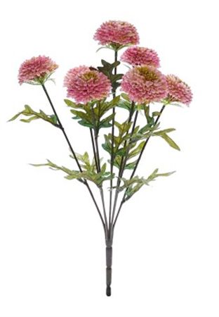 Artificial Chysanthmum Pink X7 Bouquet