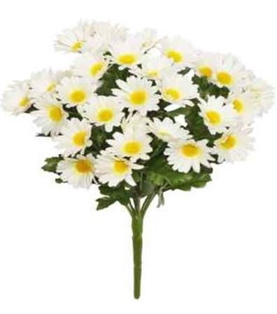 Artificial Daisy Bush White