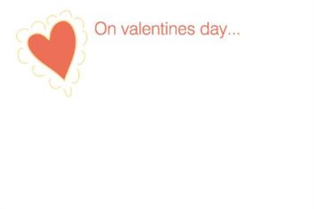 Small Card On Valentines Day (3 pack of 50 cards each)