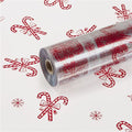 Cello Candy Cane Clear