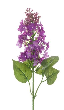 Artificial Lilac Spray Purple 63cm