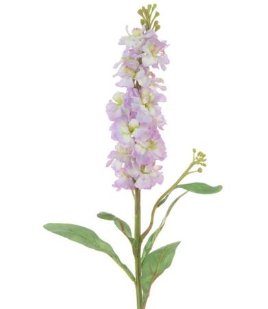 Artificial Stock Flower Lavender 66cm