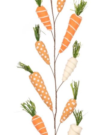 Fabric Carrot Garland