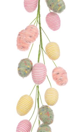 Garland Wool Easter Egg 152cm (PACK OF 2)