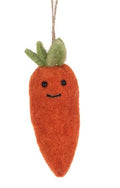 Felt Carrot Hanger 10cm