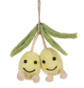 Felt Jujube Hanger 8cm (pack of 2)