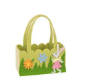 Felt Bunny Easter Basket 20cm (pack of 2)