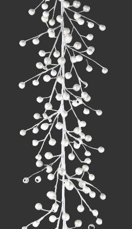 Classic Berry Garland White 150cm